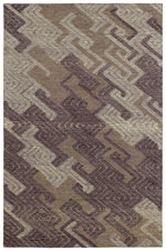 Kaleen Rugs Ceneri Collection CEN04-95 Purple Area Rug