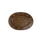 HiEnd Accents Star Iron Oval Tray (EA)