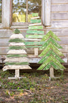 Kalalou CGU2236 Recycled Wood Trees with Stands