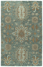 Kaleen Rugs Chancellor Collection CHA07-102 Pewter Green Area Rug