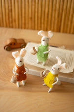 Kalalou CHB2210 Felt Rabbits Set of 3