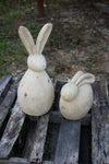 Kalalou CHE1270  Rabbit Sculptures Set of 2