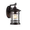 Chloe Lighting CH22070RB11-OD1 Abbington Transitional 1 Light Rubbed Bronze Outdoor Wall Sconce 11`` Tall