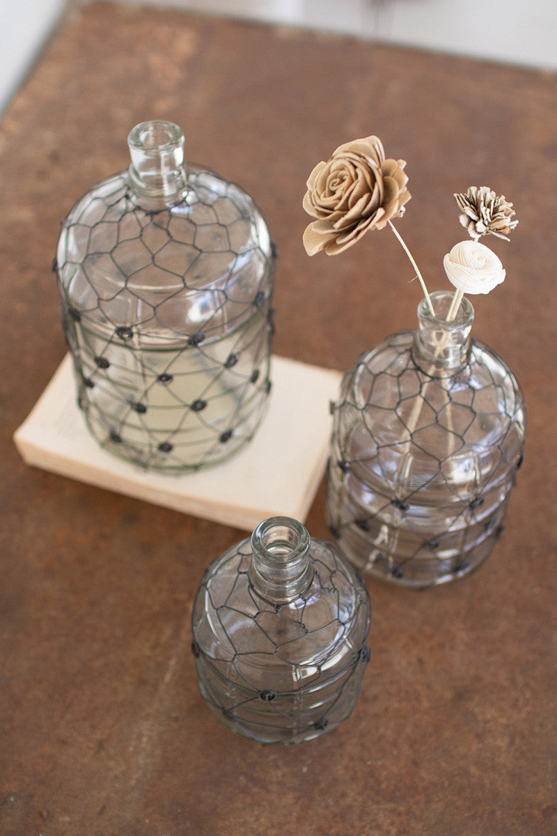 Kalalou - Glass Jar with Metal Lid