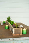 Kalalou CLNR1033 Recycled Wood 36`` Long Tray