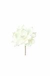 White Bloom Artificial Flower Stem – Bendable EVA Foam Petals