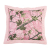 HiEnd Accents Camo Euro Sham Pink