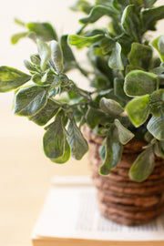 Kalalou CNL1333 Artificial Plant In A Basket