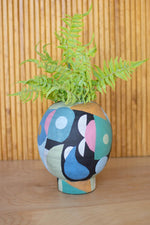 Kalalou CPH3380 Overlapping Shapes Ceramic Vase - Small