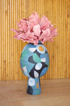 Kalalou CPH3381 Overlapping Shapes Ceramic Vase - Large