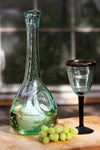 Hand-Blown Wine Carafe with Ice Pocket