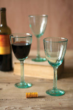 Kalalou CRL5732 Recycled Wine Glass