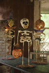 3-Piece Halloween Creature Set – Metal Distressed – 29.75 Inch Tall Display
