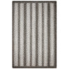 Homespice Decor 322906 20" x 30" Rectangular Carbon Ultra Durable Braided Slim