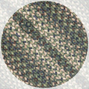 Homespice Decor 303875  4' x 6' Oval Cedar Ridge Ultra Durable Braided Rugs