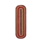 Homespice Decor 596123R 8" x 28" Table Runner Oval Jute Braided Accessories