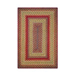 Homespice Decor 512123 27" x 45" Rectangular Cider Barn Jute Braided Rug