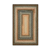 Homespice Decor 410214 27" x 45" Rectangular Cocoa Bean Cotton Braided Rug