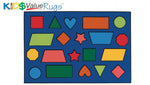 Carpet For Kids Color Shapes Rug