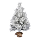 Vickerman  36" Frosted Beckett Pine Artificial Christmas Tree Unlit