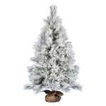 Vickerman  48" Frosted Beckett Pine Artificial Christmas Tree Unlit