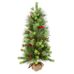 Vickerman  48" Morris Pine Artificial Christmas Tree Unlit