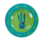 HiEnd Accents Cactus Design Melamine Salad Plate, 4 pc