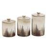 HiEnd Accents Clearwater Pines 3 PC Canister Set