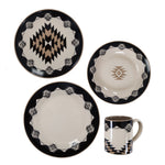HiEnd Accents Chalet 16PC Ceramic Dinnerware Set