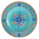 HiEnd Accents Bonita Malamine Collection Salad Plate, 4 PC