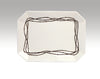 HiEnd Accents Barbwire Serving Platter,   Cream