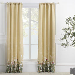 Greenland Home Dandelion GL-2006BWP Window Panel Pair