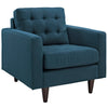 Modway Empress Upholstered Fabric Armchair