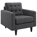 Modway Empress Upholstered Fabric Armchair