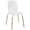 Modway Stack Dining Wood Side Chair