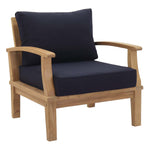 Modway Marina Outdoor Patio Teak Armchair