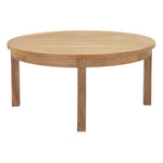 Modway Marina Outdoor Patio Teak Round Coffee Table