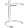 Modway Eileen Gray Chrome Stainless Steel End Table