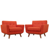 Modway Engage Armchair Wood Set of 2