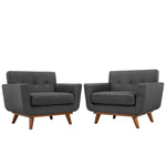 Modway Engage Armchair Wood Set of 2