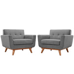 Modway Engage Armchair Wood Set of 2