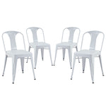 Modway Reception Dining Side Chair Set of 4