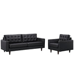 Modway Empress Sofa and Armchair Set of 2