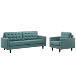 Modway Empress Armchair and Sofa Set of 2