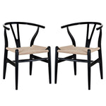 Modway Amish Dining Armchair Set of 2