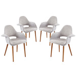 Modway Aegis Dining Armchair Set of 4