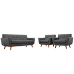 Modway Engage Armchairs and Loveseat Set of 3