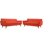 Modway Engage Loveseat and Sofa Set of 2