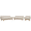 Modway Engage Sofa Loveseat and Armchair Set of 3