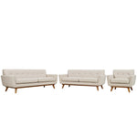 Modway Engage Sofa Loveseat and Armchair Set of 3